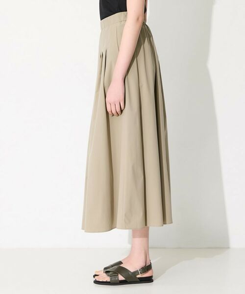 INDIVI / インディヴィ ロング・マキシ丈スカート | 【撥水／UVケア／SETUP可能】軽量マキシ丈タックスカート | 詳細18