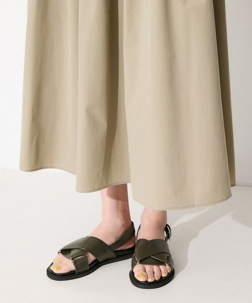 INDIVI / インディヴィ ロング・マキシ丈スカート | 【撥水／UVケア／SETUP可能】軽量マキシ丈タックスカート | 詳細24