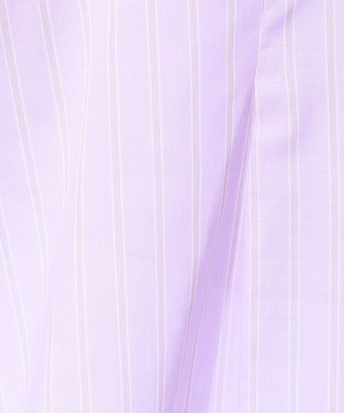 INDIVI / インディヴィ シャツ・ブラウス | 【洗える／軽やか】無地＆ストライプ柄 切替タックブラウス | 詳細13