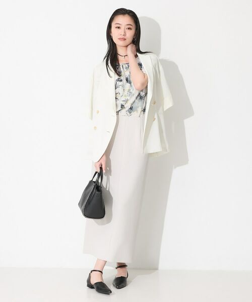 INDIVI / インディヴィ シャツ・ブラウス | 【洗える／SETUP可能】アートフラワープリントブラウス | 詳細2