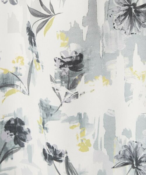 INDIVI / インディヴィ シャツ・ブラウス | 【洗える／SETUP可能】アートフラワープリントブラウス | 詳細4