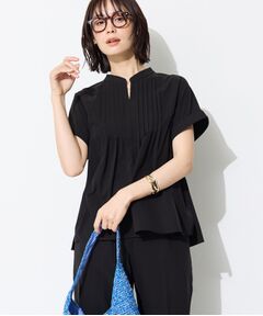 INDIVI / インディヴィ シャツ・ブラウス | 【撥水／UVケア／SETUP可能】軽量タックスキッパーブラウス