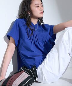 INDIVI / インディヴィ シャツ・ブラウス | 【撥水／UVケア／SETUP可能】軽量タックスキッパーブラウス