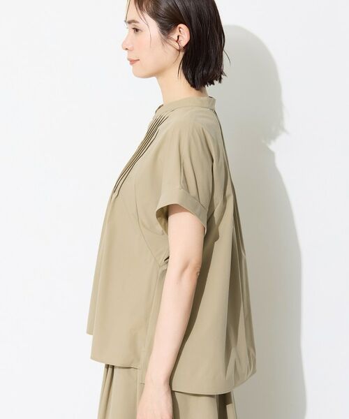 INDIVI / インディヴィ シャツ・ブラウス | 【撥水／UVケア／SETUP可能】軽量タックスキッパーブラウス | 詳細18