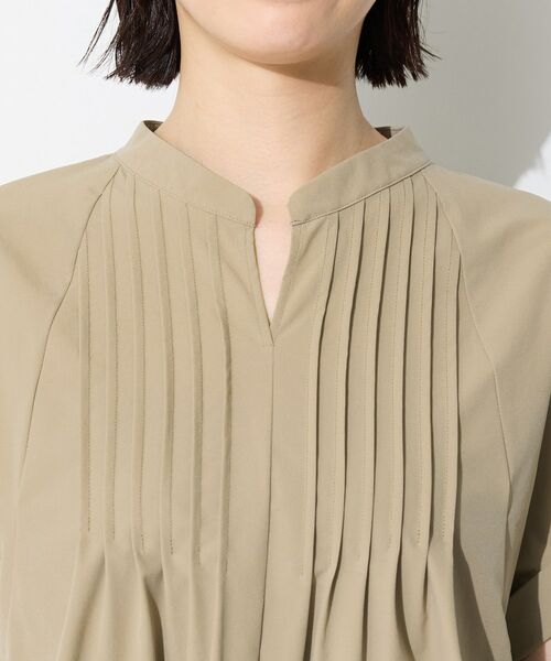 INDIVI / インディヴィ シャツ・ブラウス | 【撥水／UVケア／SETUP可能】軽量タックスキッパーブラウス | 詳細20