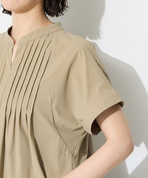 INDIVI / インディヴィ シャツ・ブラウス | 【撥水／UVケア／SETUP可能】軽量タックスキッパーブラウス | 詳細21