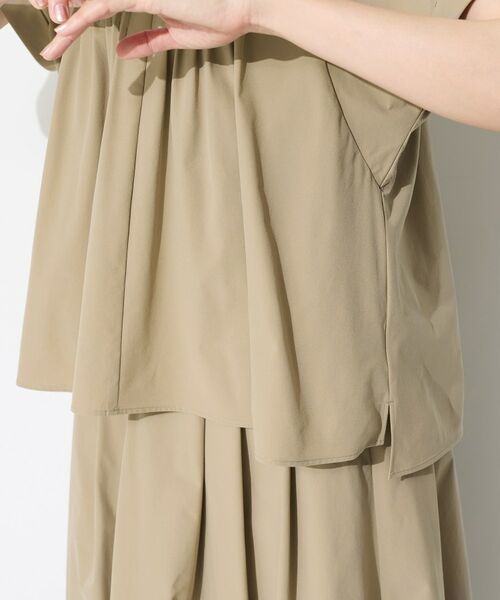 INDIVI / インディヴィ シャツ・ブラウス | 【撥水／UVケア／SETUP可能】軽量タックスキッパーブラウス | 詳細22