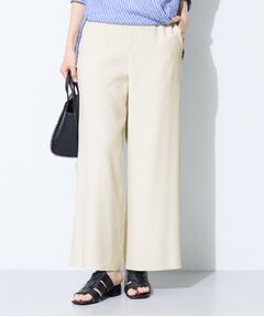INDIVI / インディヴィ パンツ | 【SETUP可能／快適／シワになりにくい】リネンライクワイドパンツ