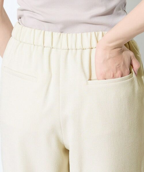 INDIVI / インディヴィ パンツ | 【SETUP可能/快適/シワになりにくい】リネンライクワイドパンツ | 詳細19
