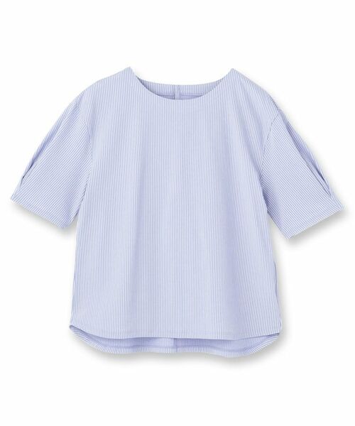 INDIVI / インディヴィ Tシャツ | 【洗える/凹凸素材】デザインTシャツ | 詳細1