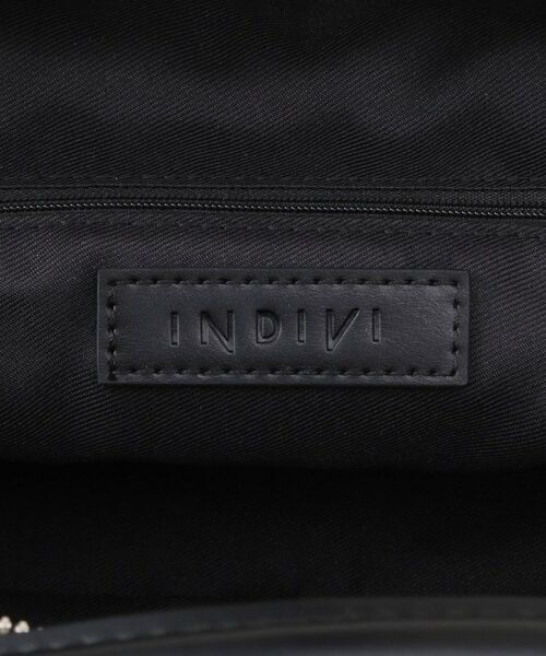 INDIVI / インディヴィ ハンドバッグ | 【楽ちん出し入れ】ミニスタッズ 2WAYハンドバッグ | 詳細15