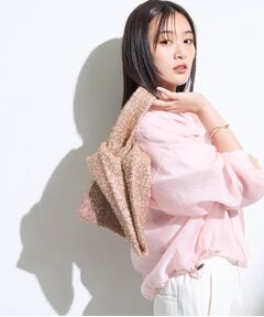 INDIVI / インディヴィ トートバッグ | 【マチあり／トレンド】ラメモールミニトート