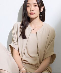 INDIVI / インディヴィ レザーブルゾン・ジャケット | 【着る日傘】ドルマンフォルムブルゾン