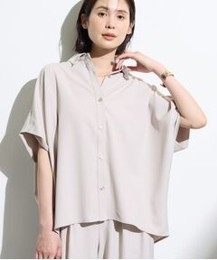 INDIVI / インディヴィ シャツ・ブラウス | 【SETUP可／清涼感〇】オーバーサイズシャツ