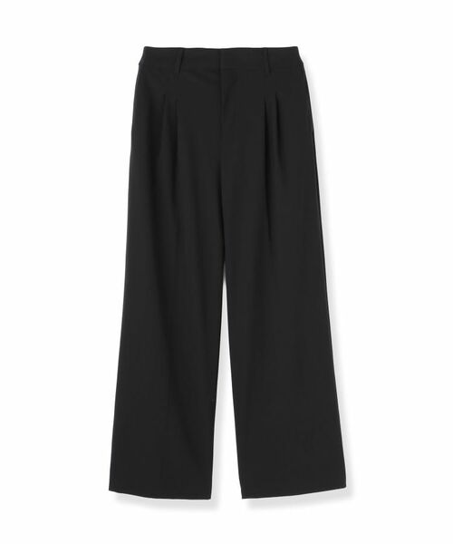 INDIVI / インディヴィ パンツ | 【高ストレッチ／撥水／接触冷感】リラックス タックワイドパンツ | 詳細1