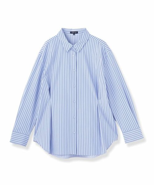 INDIVI / インディヴィ シャツ・ブラウス | 【UV/接触冷感/高ストレッチ】フロントタックシャツ | 詳細1