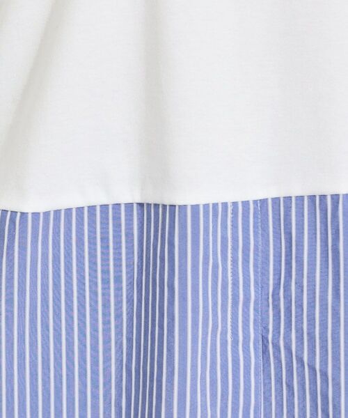 INDIVI / インディヴィ カットソー | 【レイヤードにおすすめ】シャツコンビ ロングTシャツ | 詳細13