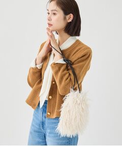 INDIVI / インディヴィ ショルダーバッグ | 【トレンド◎／軽量】ライトファーポシェットバッグ