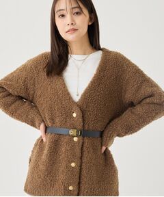 INDIVI / インディヴィ カーディガン・ボレロ | 【品よく軽い！】メリノフェザー Vネックニットカーディガン