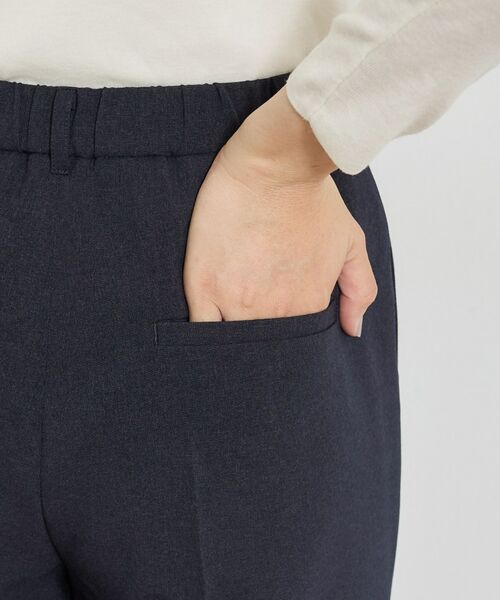 INDIVI / インディヴィ パンツ | 【洗える／通勤／スーツ】メランジストレッチ ワイドパンツ | 詳細23