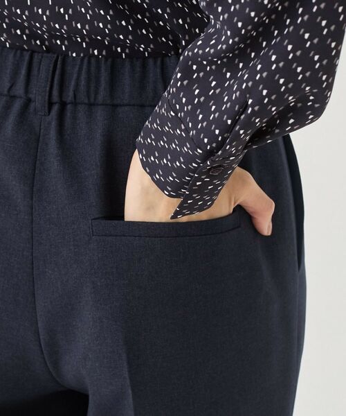 INDIVI / インディヴィ パンツ | 【洗える/通勤/スーツ】メランジストレッチ テーパードパンツ | 詳細24
