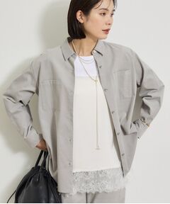 INDIVI / インディヴィ シャツ・ブラウス | 【大人コーデュロイ／SETUP可】オーバーサイズシャツ