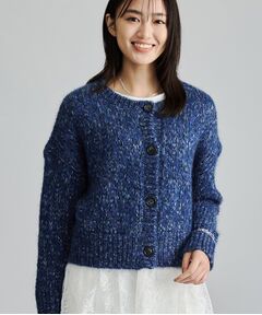 INDIVI / インディヴィ カーディガン・ボレロ | 【ラメ／主役級】ファンシーヤーン カーディガンニット