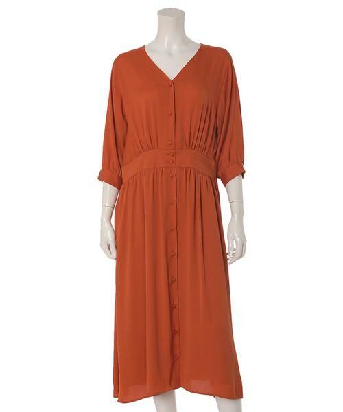 セール 大きいサイズ シフォンワンピース ミニ丈 ひざ丈ワンピース Ined L イネド エルサイズ ファッション通販 タカシマヤファッションスクエア