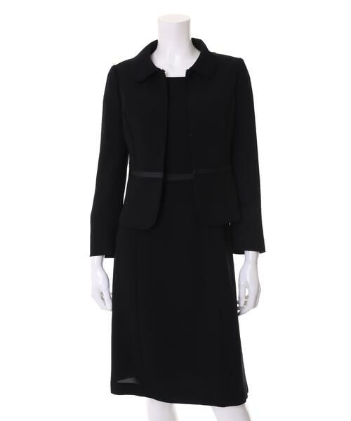ブラックフォーマルアンサンブルワンピース セットアップ Ined イネド ファッション通販 タカシマヤファッションスクエア
