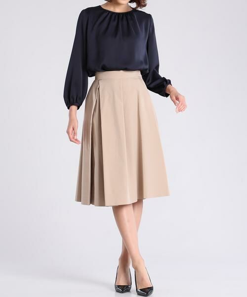 セール】 《INED international collection》マイクロメモリータックフレアスカート （ミニ・ひざ丈スカート）｜INED  イネド ファッション通販 タカシマヤファッションスクエア