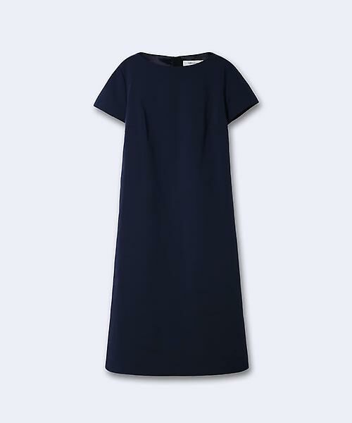 セール Ined International Collection マイクロメモリーaラインドレス ミニ丈 ひざ丈ワンピース Ined イネド ファッション通販 タカシマヤファッションスクエア