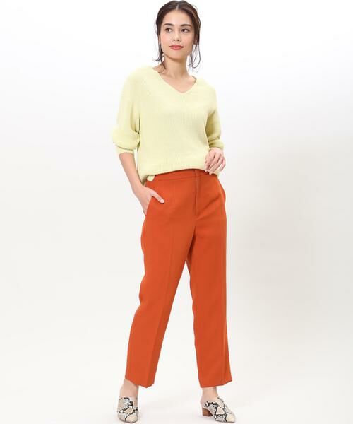 セール Luftrobe ハイウエストクロップドパンツ その他パンツ Ined イネド ファッション通販 タカシマヤファッションスクエア