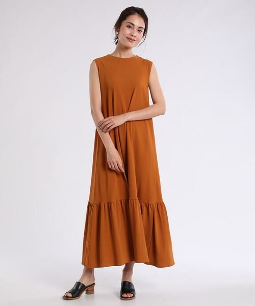 セール ノースリーブマキシ丈ワンピース ミニ丈 ひざ丈ワンピース Ined イネド ファッション通販 タカシマヤファッションスクエア