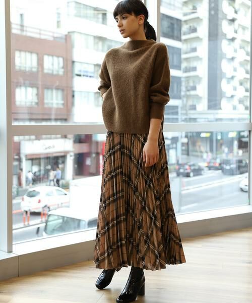 セール フォックス混ボトルネックニット ニット セーター Ined イネド ファッション通販 タカシマヤファッションスクエア