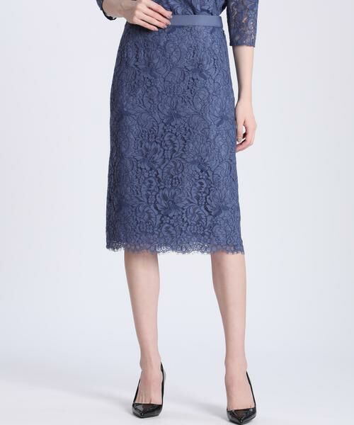 セール 総レーススカート ミニ ひざ丈スカート Ined イネド ファッション通販 タカシマヤファッションスクエア