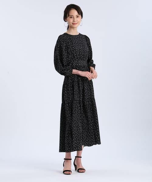 セール クラシックプリントワンピース ミニ丈 ひざ丈ワンピース Ined イネド ファッション通販 タカシマヤファッションスクエア