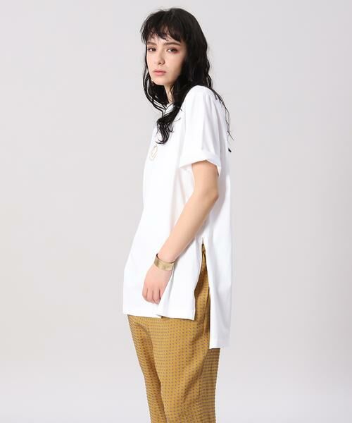 大きいサイズ クルーネックtシャツ A Girl S Yvon Tシャツ Ined イネド ファッション通販 タカシマヤファッションスクエア