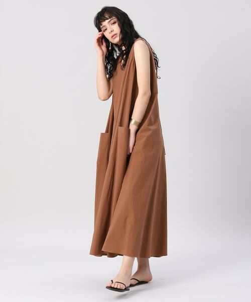 セール Ined30th スタイリスト 辻直子コラボ ボリュームフレアマキシワンピース 辻直子さん着用レングス 132cm ロング マキシ丈 ワンピース Ined イネド ファッション通販 タカシマヤファッションスクエア