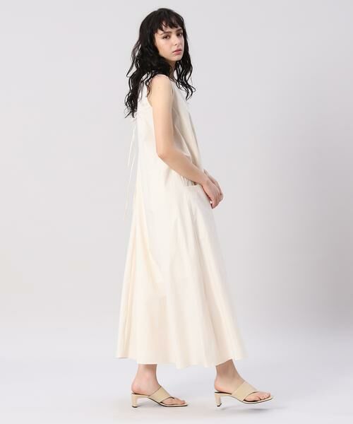 セール Ined30th スタイリスト 辻直子コラボ ボリュームフレアマキシワンピース 辻直子さん着用レングス 132cm ロング マキシ丈 ワンピース Ined イネド ファッション通販 タカシマヤファッションスクエア