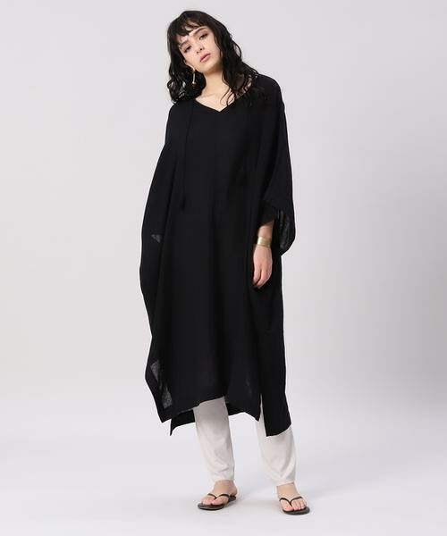 セール カフタンワンピース ミニ丈 ひざ丈ワンピース Ined イネド ファッション通販 タカシマヤファッションスクエア