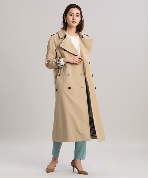 ベーシックトレンチコート《Aquascutum》 （トレンチコート）｜INED