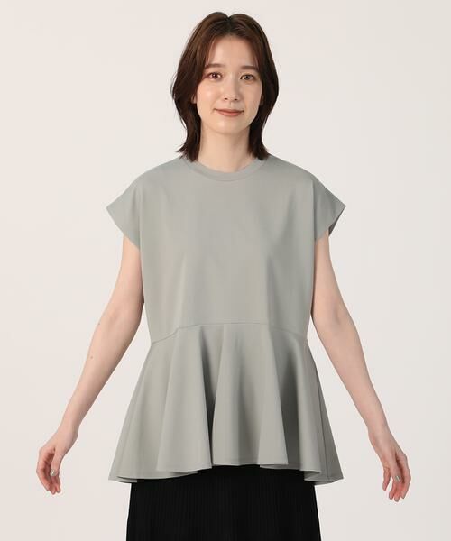 INED / イネド Tシャツ | 《大きいサイズ》裾フリルカットソー《Luftrobe》 | 詳細2