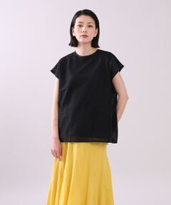 INED / イネド シャツ・ブラウス | ラッセルレースフレンチブラウス