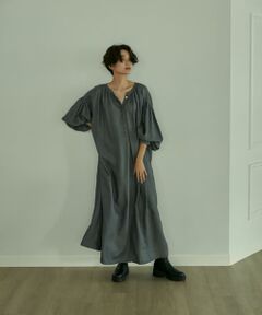 《SUPERIOR CLOSET》Broom ボリュームマキシワンピース《Healthy DENIM》