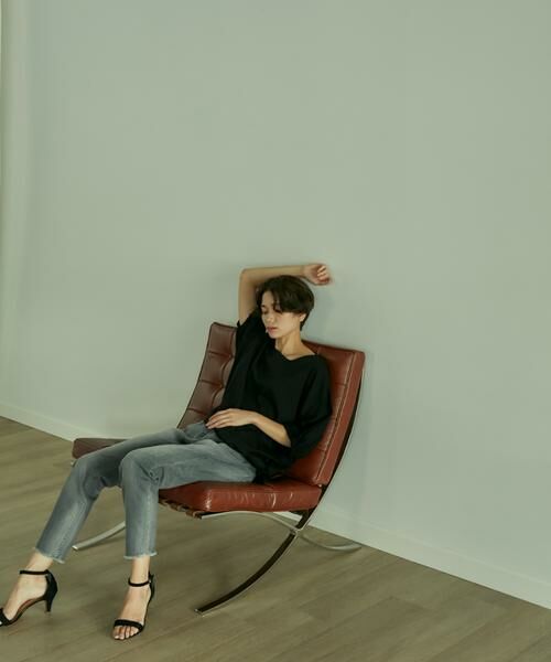 INED / イネド デニムパンツ | 《SUPERIOR CLOSET》H.Salt ミッドライズテーパードデニム《Healthy DENIM》 | 詳細4