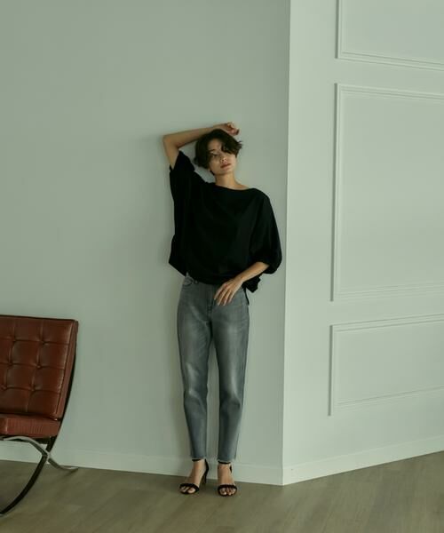 INED / イネド デニムパンツ | 《SUPERIOR CLOSET》H.Salt ミッドライズテーパードデニム《Healthy DENIM》 | 詳細5