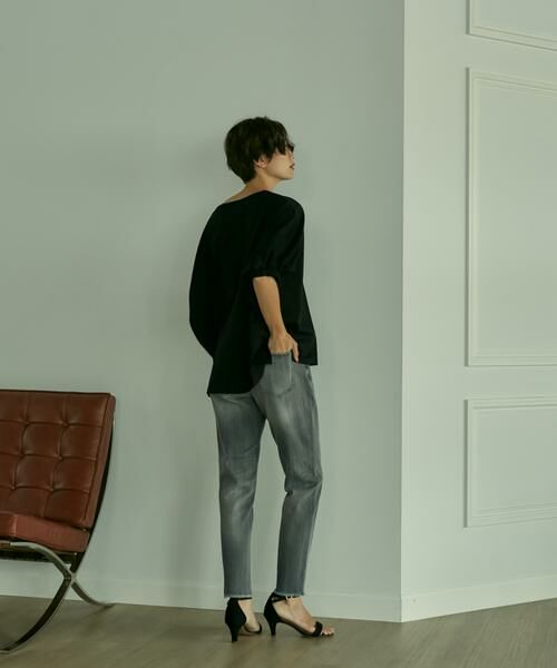 INED / イネド デニムパンツ | 《SUPERIOR CLOSET》H.Salt ミッドライズテーパードデニム《Healthy DENIM》 | 詳細7