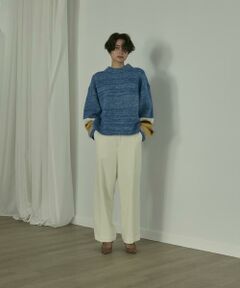 INED / イネド その他パンツ | 《大きいサイズ》コーデュロイハイウエストワイドパンツ