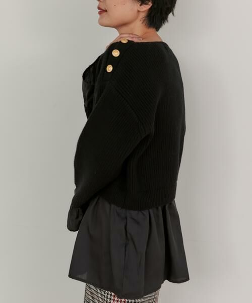 INED / イネド ニット・セーター | 《Luftrobe》ドッキングフレアニット | 詳細11