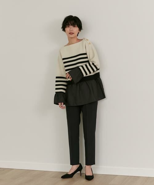 INED / イネド ニット・セーター | 《Luftrobe》ドッキングフレアニット | 詳細4